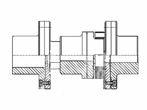 LXJ接中間軸形星形彈性聯(lián)軸器